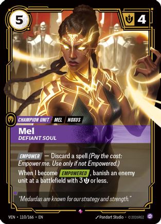 Mel, Defiant Soul - Vendetta #110