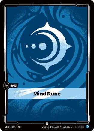 Mind Rune - Vendetta #R03