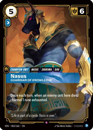 Nasus, Guardian of Knowledge - Vendetta #063