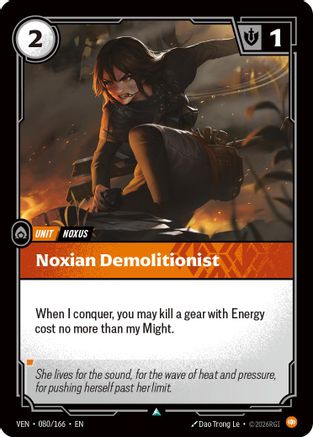 Noxian Demolitionist - Vendetta #080