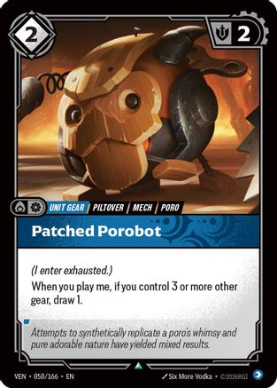 Patched Porobot - Vendetta #058