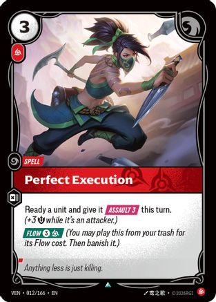 Perfect Execution - Vendetta #012