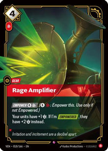 Rage Amplifier - Vendetta #018