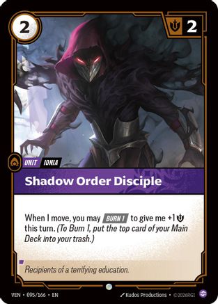 Shadow Order Disciple - Vendetta #095