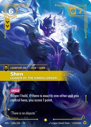 Shen, Leader of the Kinkou Order (Alternate Art) - Vendetta #138a