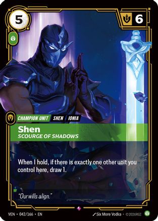 Shen, Scourge of Shadows - Vendetta #042