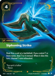 Siphoning Strike - Vendetta #146
