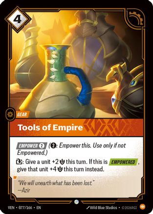 Tools of Empire - Vendetta #077