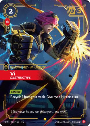 Vi, Destructive - Vendetta #167