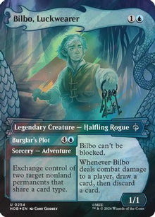 Bilbo, Luckwearer (Showcase) (Surge Foil) - The Hobbit #254