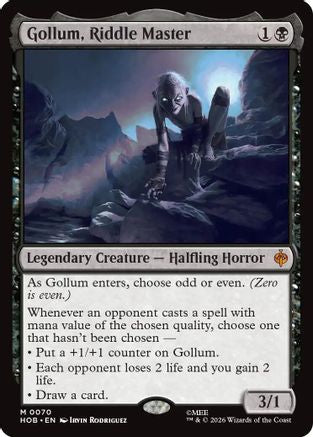 Gollum, Riddle Master - The Hobbit #70