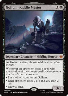 Gollum, Riddle Master - The Hobbit #70