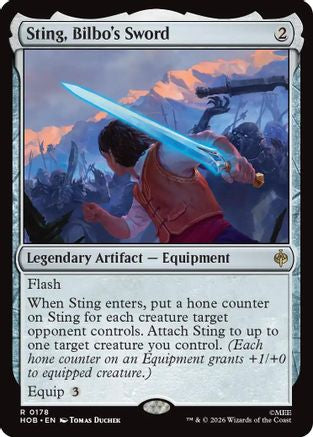 Sting, Bilbo's Sword - The Hobbit #178