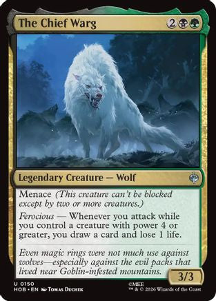 The Chief Warg - The Hobbit #150