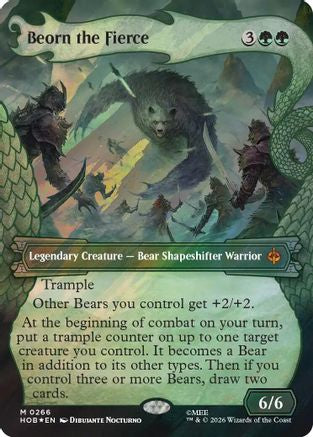 Beorn the Fierce (Showcase) (Surge Foil) - The Hobbit #266