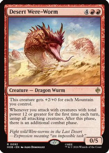 Desert Were-Worm - The Hobbit #92