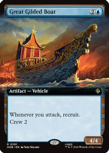Great Gilded Boat (Extended Art) - The Hobbit #291