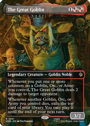 The Great Goblin (Borderless) - The Hobbit #201