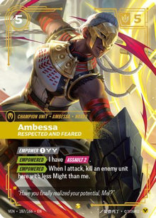 Ambessa, Respected and Feared (Overnumbered) - Vendetta #187