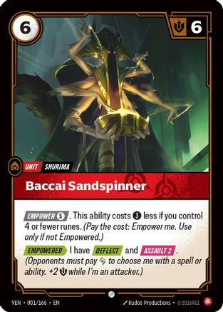 Baccai Sandspinner - Vendetta #001