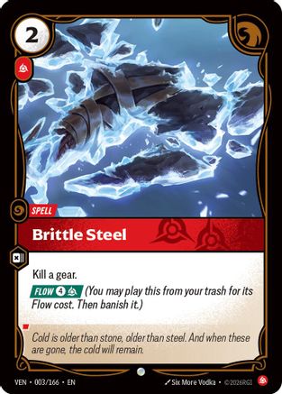 Brittle Steel - Vendetta #003