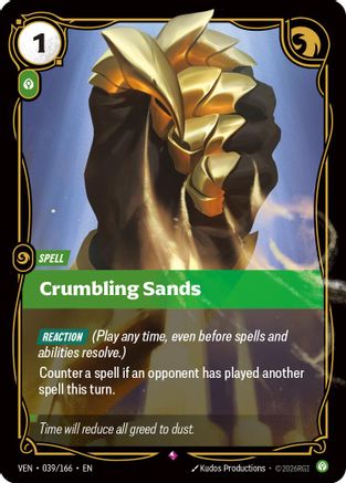 Crumbling Sands - Vendetta #039