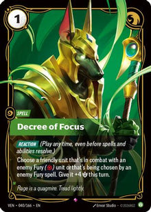Decree of Focus - Vendetta #040