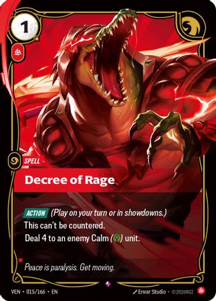 Decree of Rage - Vendetta #015
