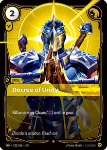 Decree of Unity - Vendetta #131