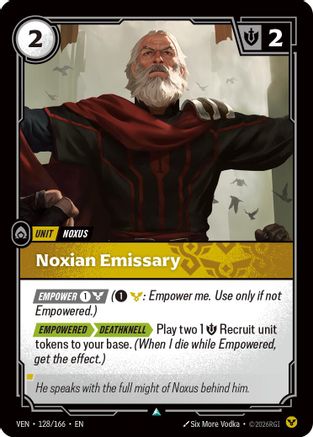 Noxian Emissary - Vendetta #128