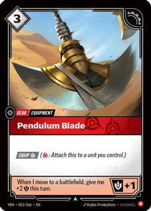 Pendulum Blade - Vendetta #011