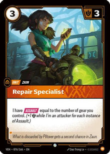 Repair Specialist - Vendetta #076