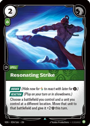 Resonating Strike - Vendetta #034