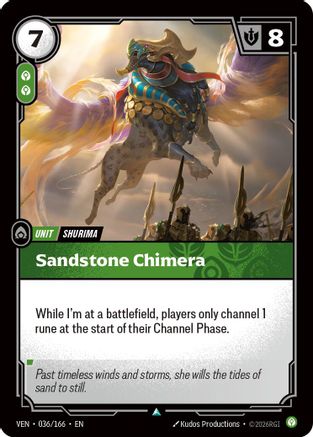 Sandstone Chimera - Vendetta #036