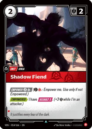 Shadow Fiend - Vendetta #014