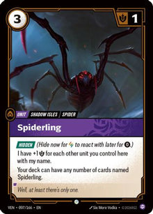 Spiderling - Vendetta #097