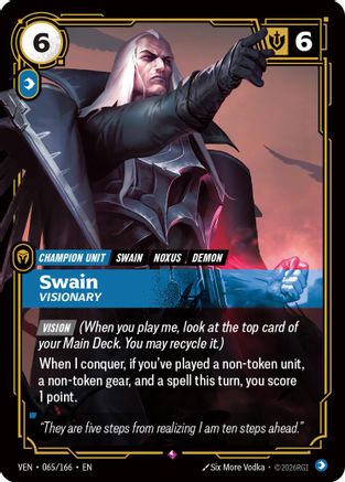 Swain, Visionary - Vendetta #065