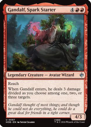 Gandalf, Spark Starter - The Hobbit #97