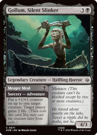 Gollum, Silent Slinker - The Hobbit #71