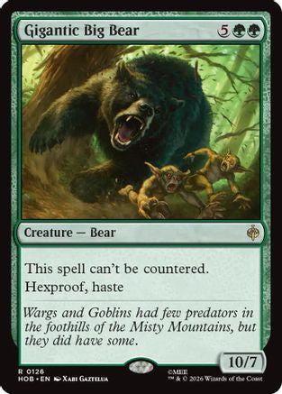 Gigantic Big Bear - The Hobbit #126