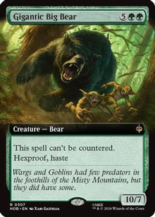 Gigantic Big Bear (Extended Art) - The Hobbit #307