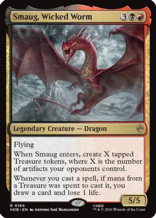 Smaug, Wicked Worm - The Hobbit #164