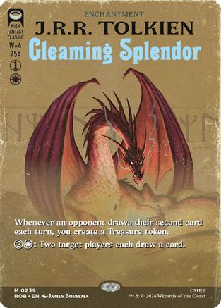 Gleaming Splendor (Borderless) - The Hobbit #239