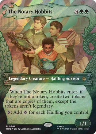 The Notary Hobbits (Showcase) (Surge Foil) - The Hobbit #268