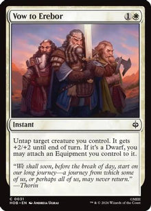 Vow to Erebor - The Hobbit #31