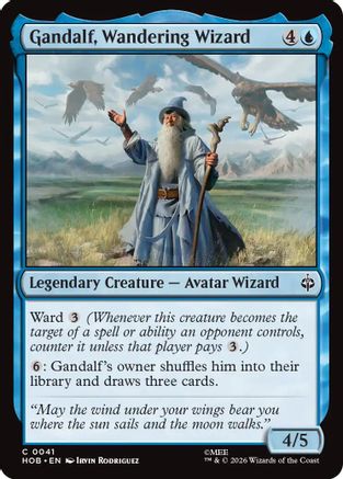 Gandalf, Wandering Wizard - The Hobbit #41