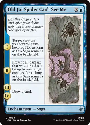 Old Fat Spider Can't See Me - The Hobbit #50