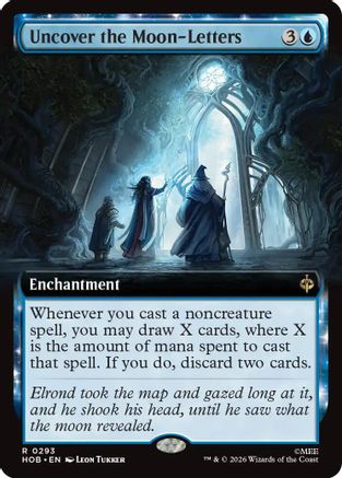 Uncover the Moon-Letters (Extended Art) - The Hobbit #293