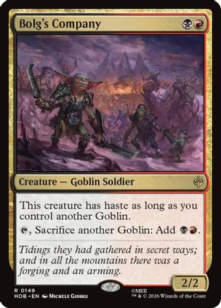 Bolg's Company - The Hobbit #149