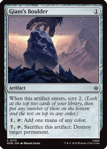 Giant's Boulder - The Hobbit #173